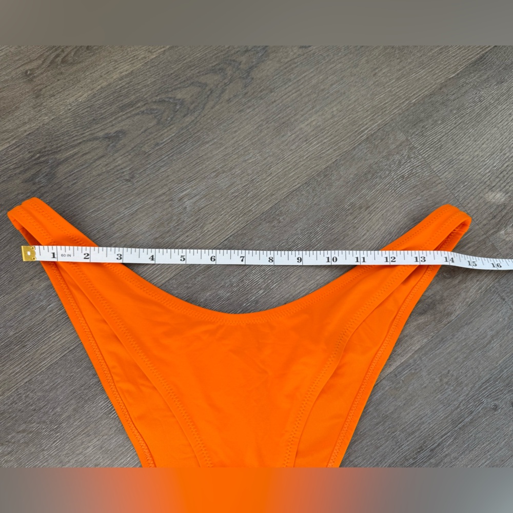 SKIMS Bold Orange Swimwear - Picture 5 of 7